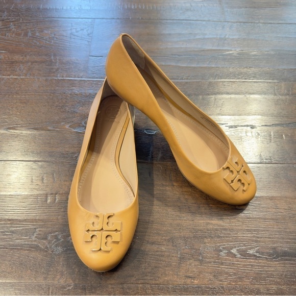 Tory Burch Lowell 2 Ballet Leather Flat Size 8‎ Women - Picture 2 of 10